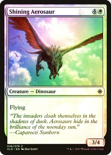 Producto - Shining Aerosaur Foil  Ixalan