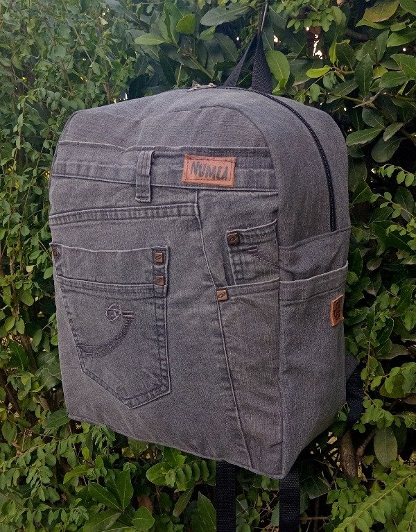Producto - Mochila XL Denim Cemento