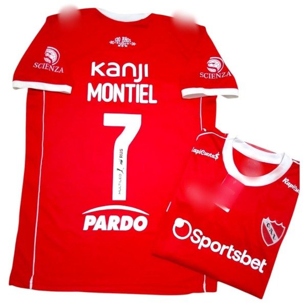 Producto - Camiseta Independiente titular Montiel