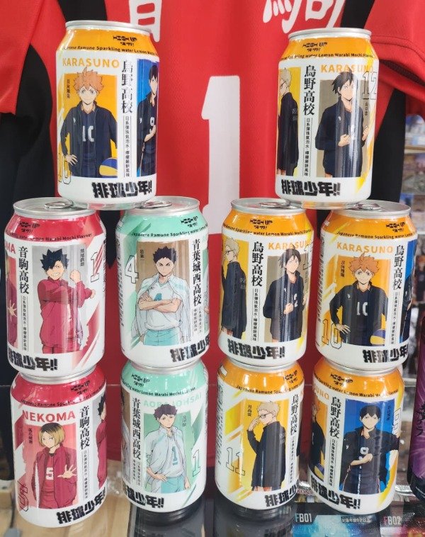 Producto - Bebidas de Haikyu! - latas coleccionables (ingrese para elegir)