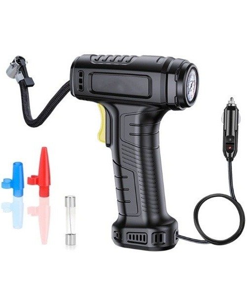 Producto - COMPRESOR INFLADOR ANALOGICO CON TOMA ENCENDEDOR 12V.