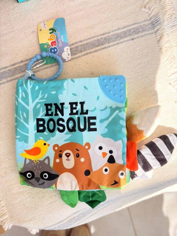 Producto - Librito de Tela En el Bosque