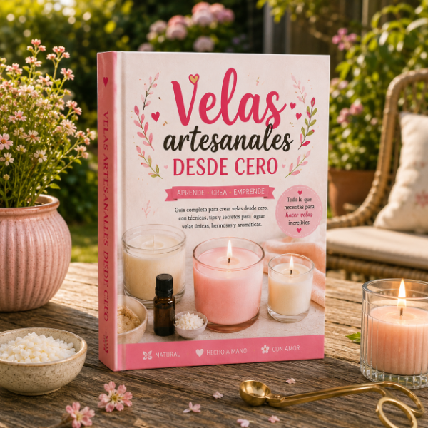 Producto - Guia Velas Artesanales Desde Cero - 0