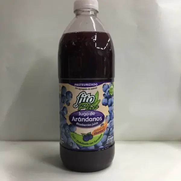 Producto - FITOPLUS (JUGO DIET. S/AZUCAR) ARANDANOS - 1