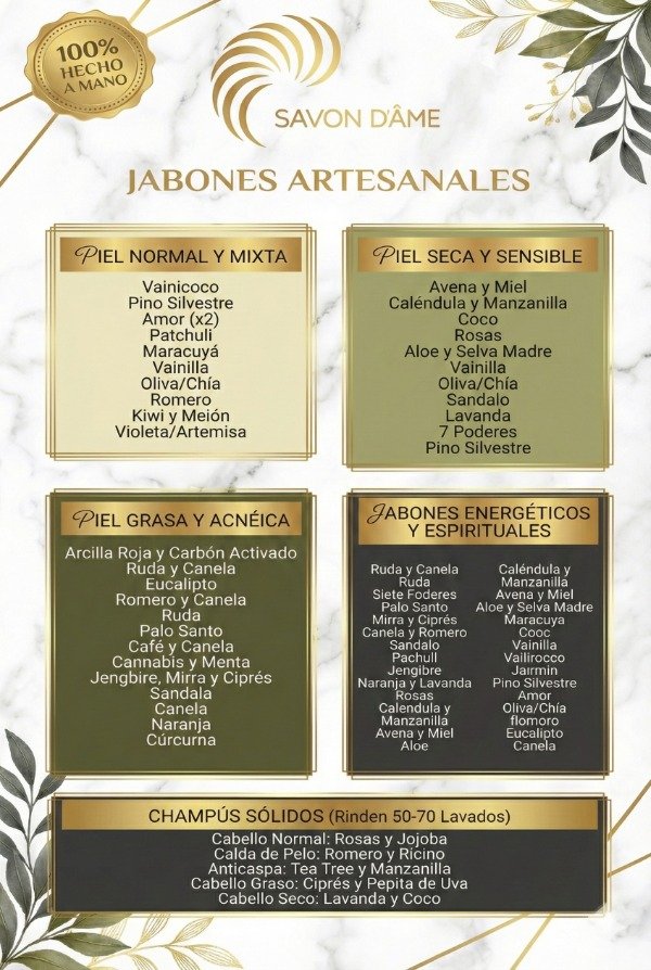 Producto - Jabones Artesanales Orgánicos