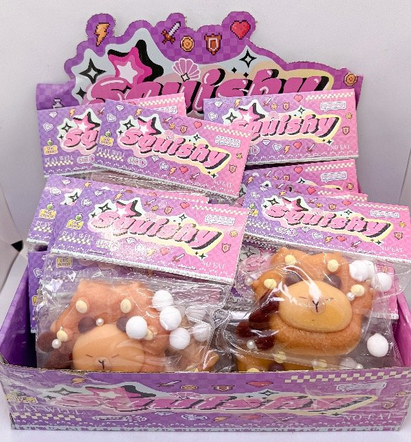 Producto - Squishy Capybara caja x20u