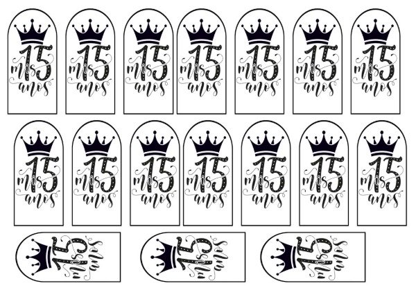 Producto - LAMINA 15 AÑOS ICEPOP 3