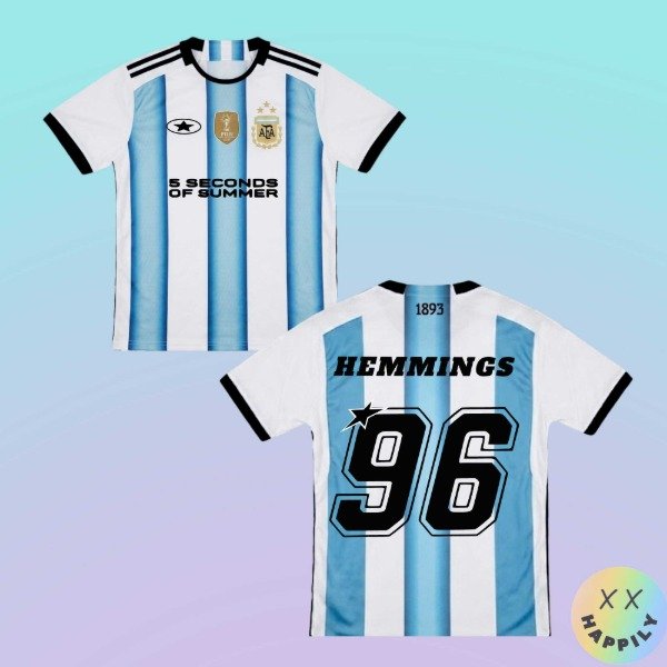 Remera 5SOS doble estampa 7
