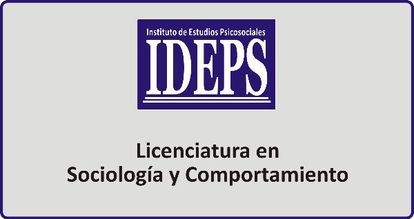 Producto - LICENCIATURA EN SOCIOLOGÍA Y COMPORTAMIENTO a distancia