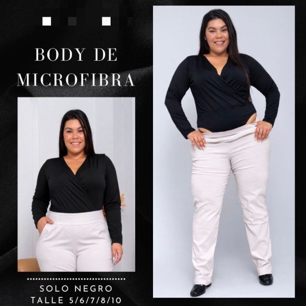 Producto - LINEA TALLES ESPECIALES Body microfibra