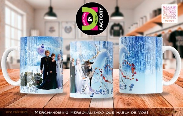 Producto - Taza Frozen - TZ-RT-BL-11OZ-296-MV-ANM-FRO
