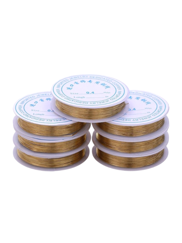Producto - ALAMBRE DE COBRE DORADO