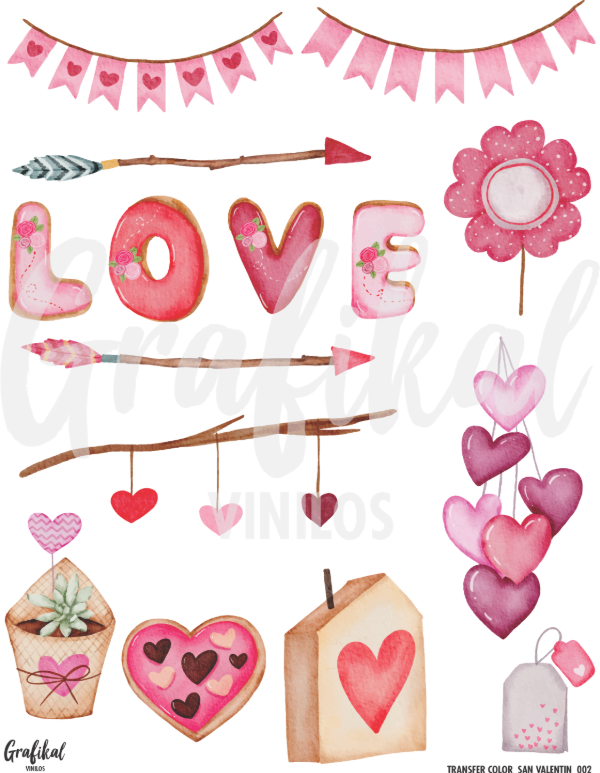 Producto - Transfer Color Dia de los Enamorados 002