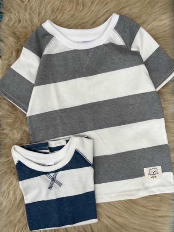 Producto - remera rallas bebé