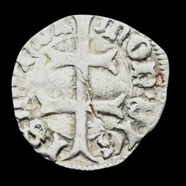 Producto - Hungría Medieval (1387 - 1427) Denario "Doble Cruz"- Seguismundo I