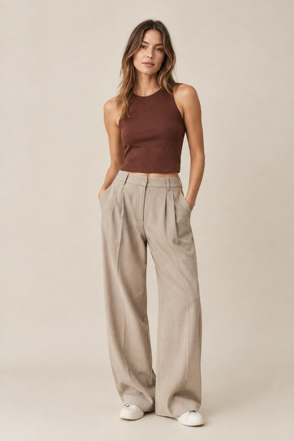Producto - Top musculosa básica cuello redondo - 10