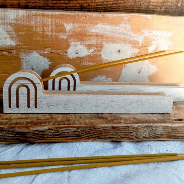 Producto - Porta Sahumerios Arcoíris + Sahumerios