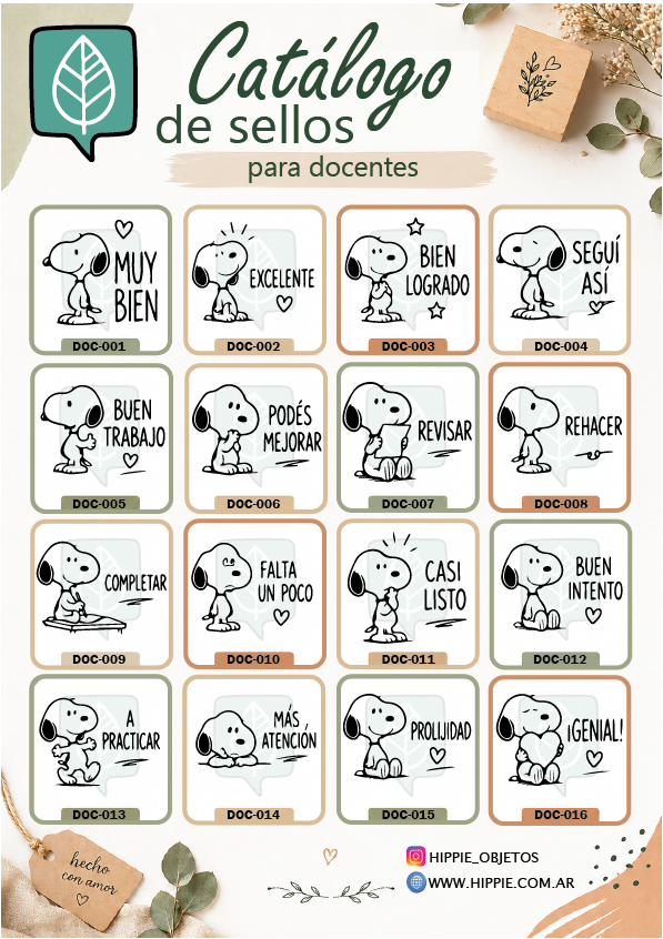 Producto - Sellos Docentes