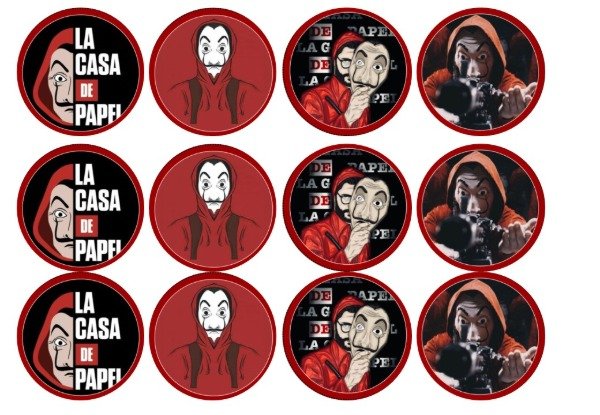 Producto - LAMINA LA CASA DE PAPEL