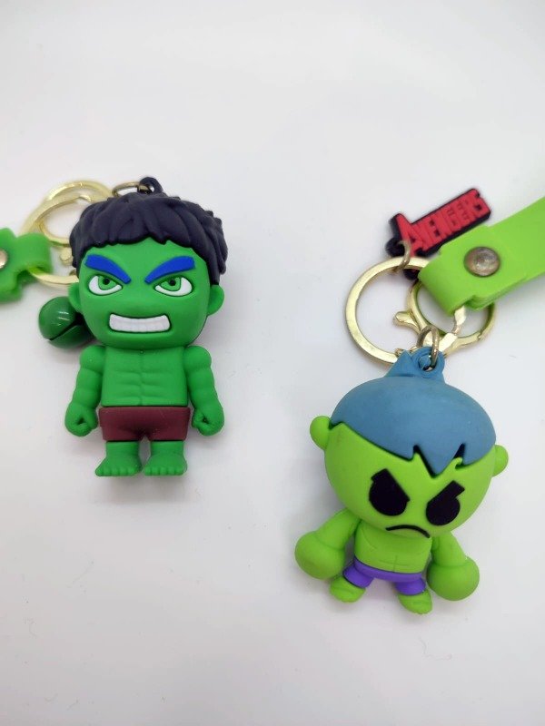 Producto - Llavero de goma Increíble Hulk
