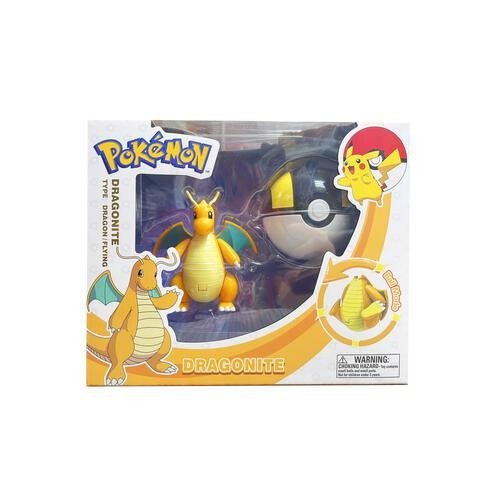 Producto - Dragonite c/Pokebola - POKÉMON Transformation