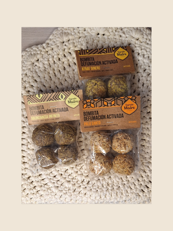 Producto - Bombas de defumacion activada sagrada madre x 4