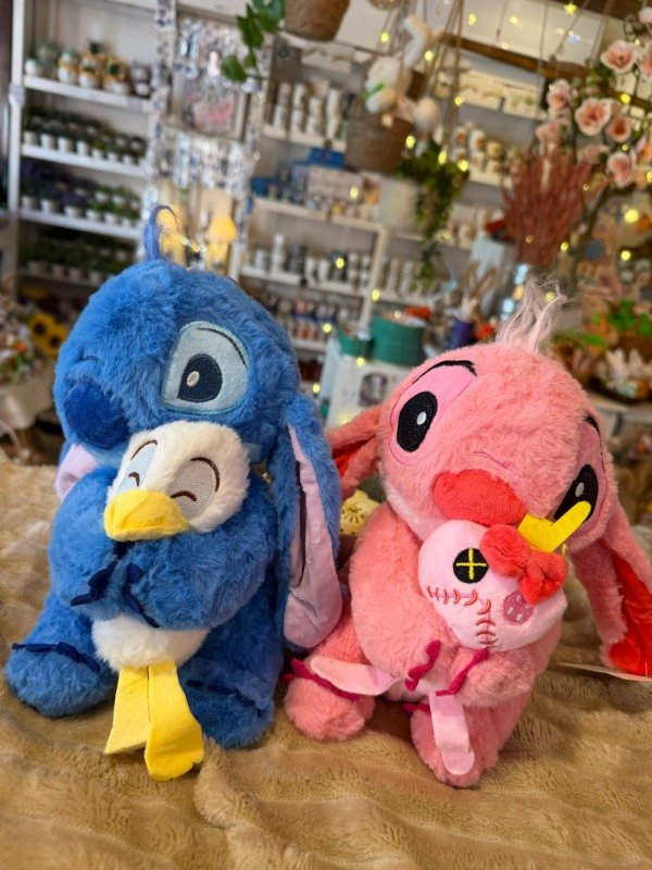 Producto - Peluche Angela y Stich- 22cm cada uno (Efectivo: 19.920)