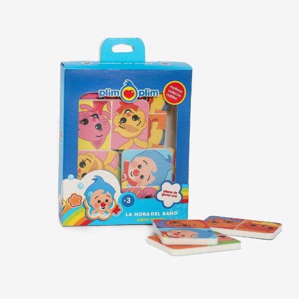 Producto - JUEGO DE DOMINÓ "PLIM PLIM" DE GOMA EVA - PLIM PLIM