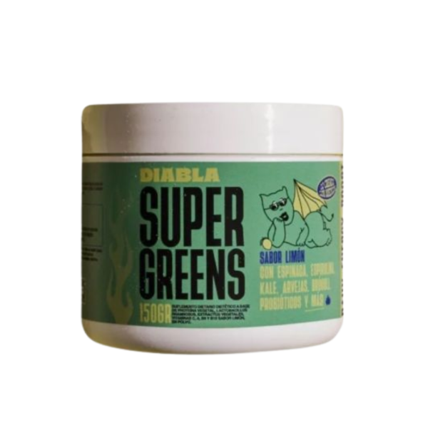Producto - SUPER GREENS 150 GRS. - DIABLA