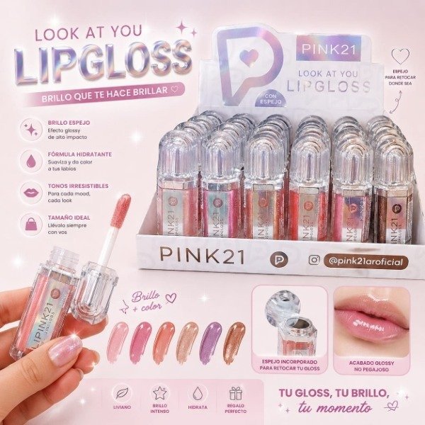 Producto - Lip Gloss Look at You PINK 21