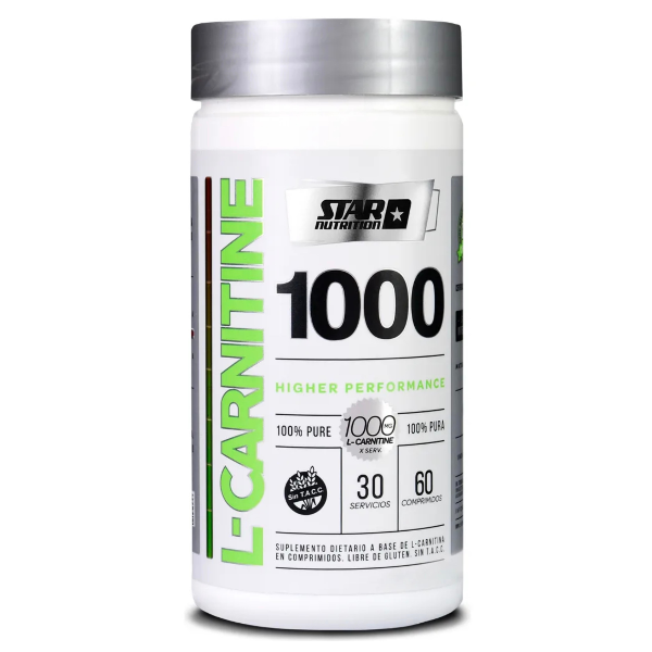 Producto - L-CARNITINE 60 COMP. STAR NUTRITION