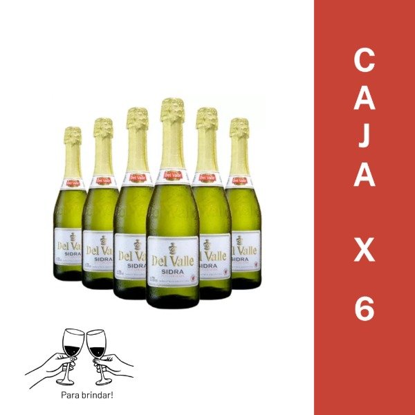 Producto - Caja de sidra x 720 cc - Del Valle