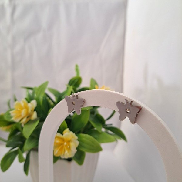 Producto - Aros Pasante Mariposa