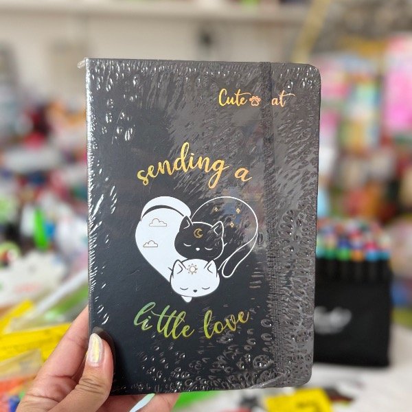 Producto - Cuaderno Tapa Dura Fantasia Gatitos 7893 - 0