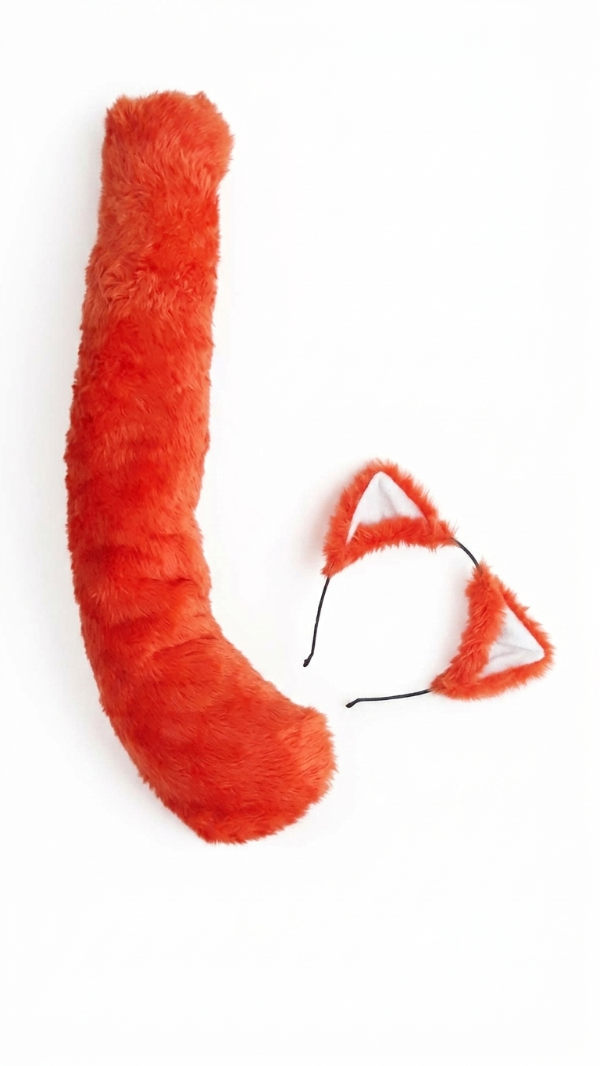 Producto - conjunto Panda Rojo - Red - Vincha simple + cola simple - 0