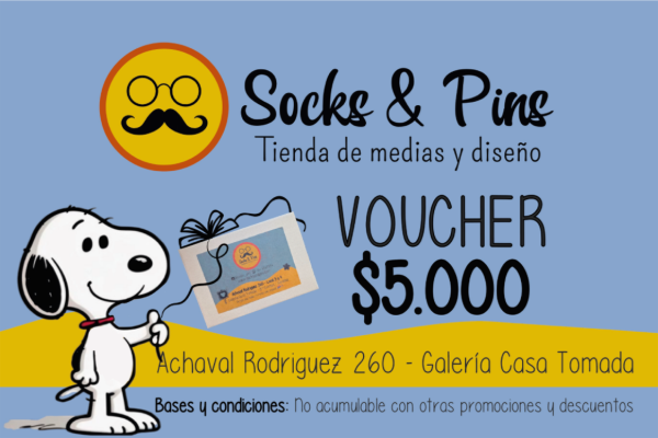 Producto - Socks Gift Card x 5mil