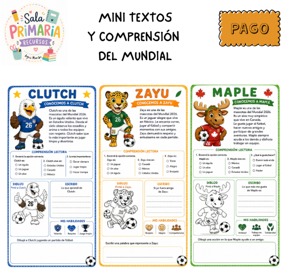 Producto - Mundial mini textos