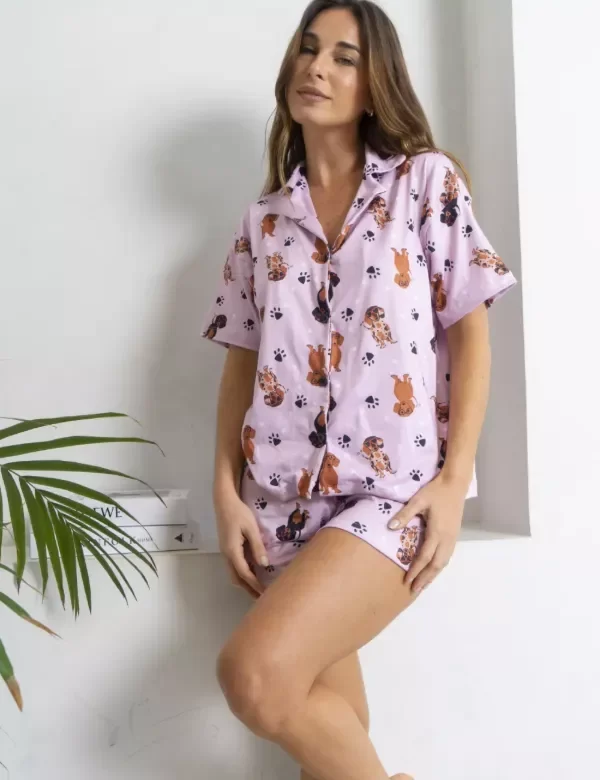 Producto - Pijama Camisero Perritos