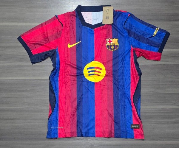 Producto - BARCELONA TITULAR VERSION JUGADOR 2026 TALLES(S/ M/ L/ XL/ XXL)