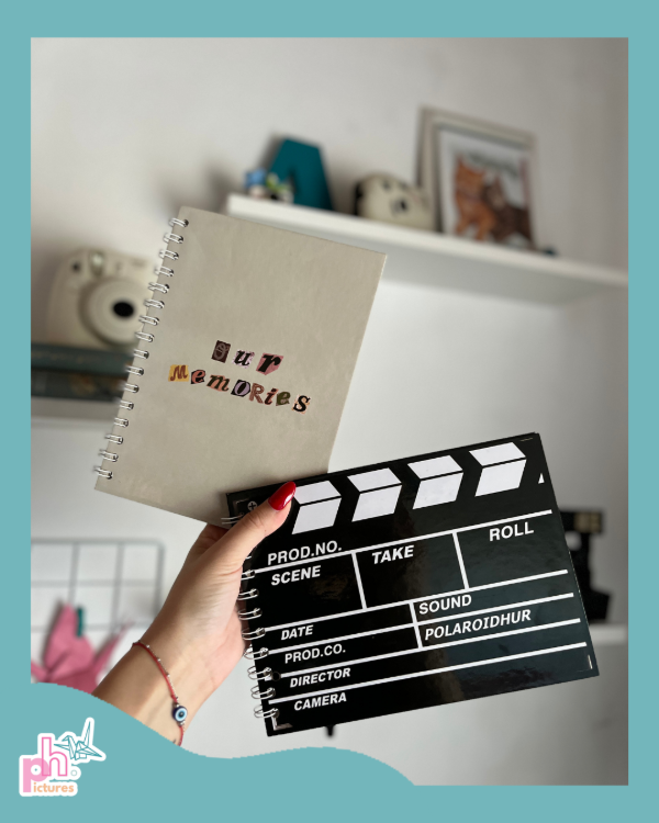 Producto - promo mini book diseño a elección + 20 fotos + 15 stickers - 6