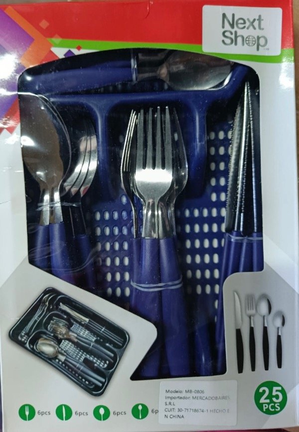 Producto - Set de cubiertos con bandeja - 2