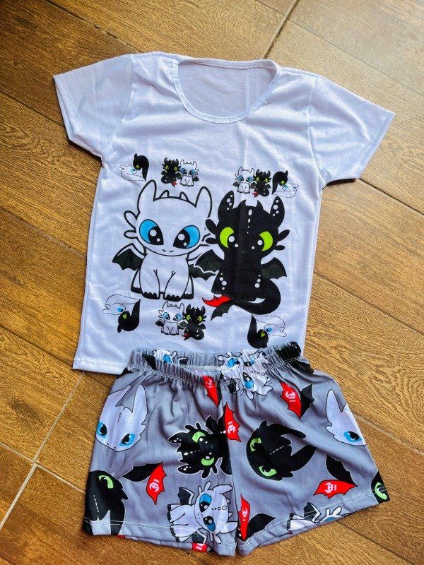 Producto - Pijama Infantil Remera + Short Chimuelo