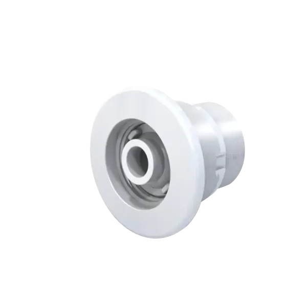 Producto - Retorno aro desmontable blanco 50 mm Hormigón