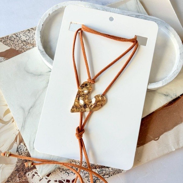 Producto - Collar corbatero Golden Heart