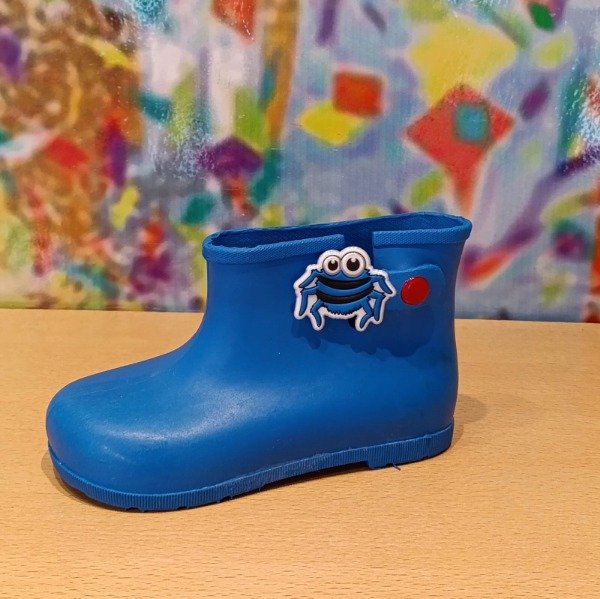 Producto - BOTA CAÑA BAJA AZUL
