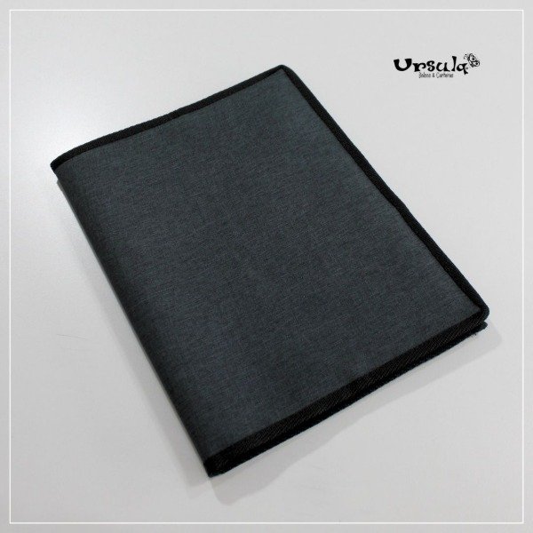 Producto - Funda para cuadernillo A4 (negro melange) - 0