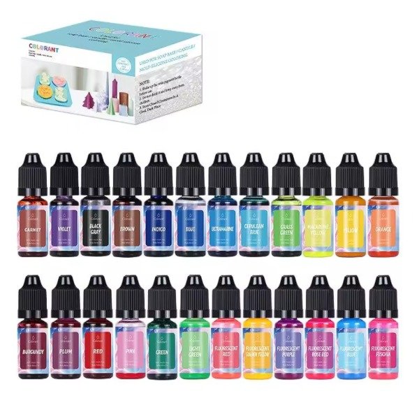 Producto - Caja colorante para velas 24 colores