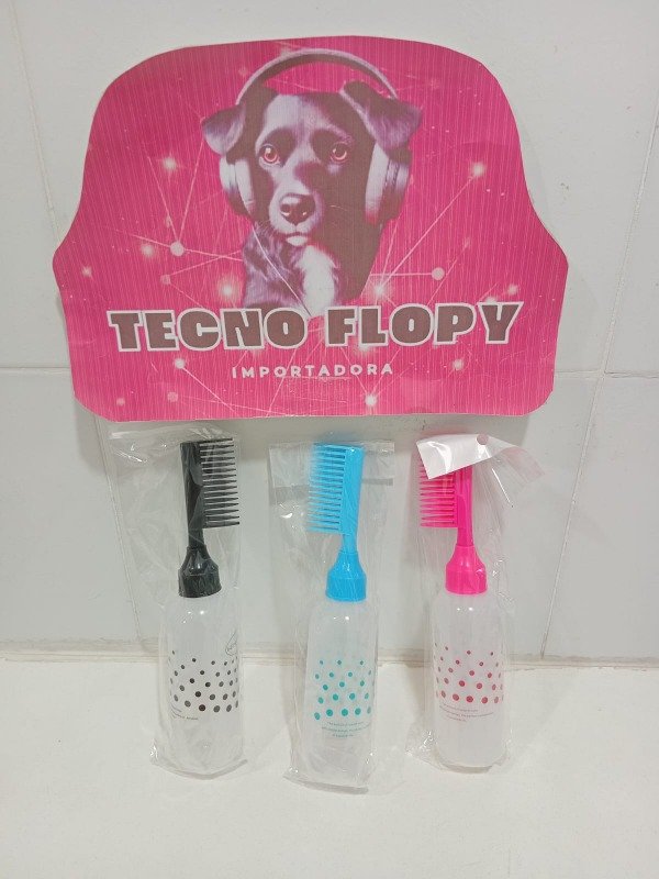 Producto - Envase dosificador de tintura peine