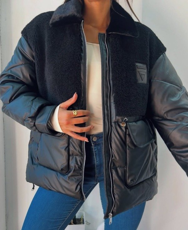 Producto - CAMPERA PELUCHE LARGAS YD