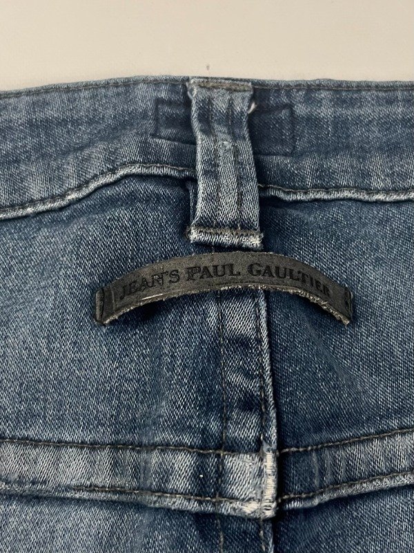 Producto - Jean Paul Gaultier Classic Tartan Accented Denim Jeans - 5